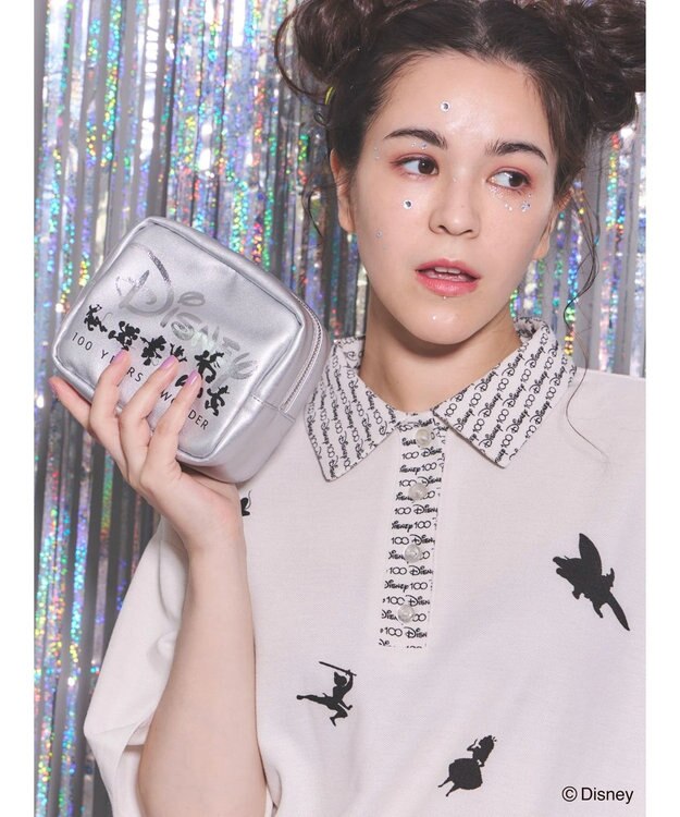 Green Parks Ｄｉｓｎｅｙ１００／ポーチ Silver