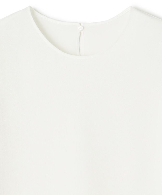 BEIGE， 【L-size】SHELBY / ハーフスリーブブラウス White