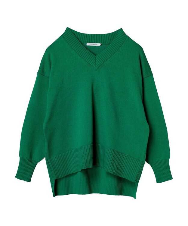 AMERICAN HOLIC エコカルットＶネックプルオーバー Green