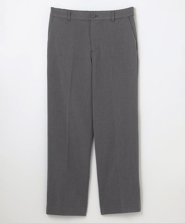 ANY L 【洗濯機可/ウエストゴム/２ＷＡＹストレッチ】テーパードパンツ チャコール