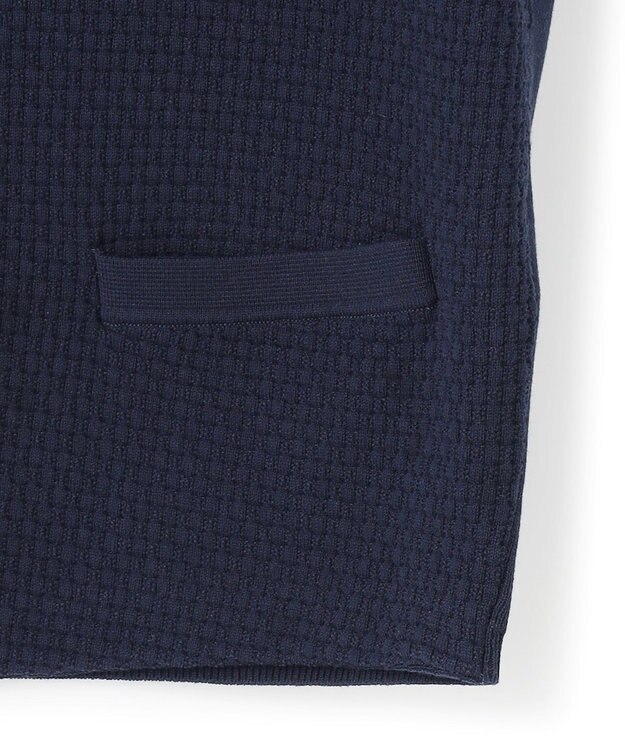 J.PRESS MEN 【High twist links】ニットベスト ネイビー系