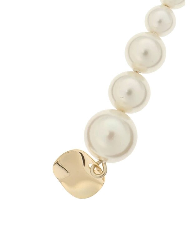 Green Parks ・ＨＡＬＦ　ＴＩＭＥ　パールロングピアス White