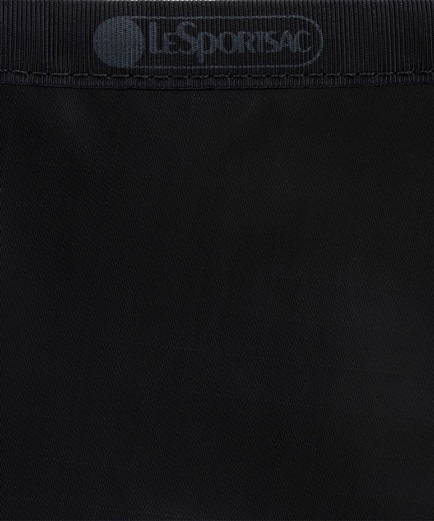 LeSportsac MEDIUM ZIP SHOULDER/ブラックシャイン ブラックシャイン