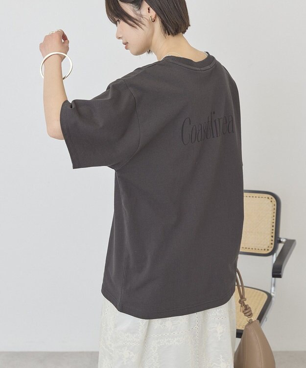AMERICAN HOLIC COASTLINEA ロゴTシャツ Black
