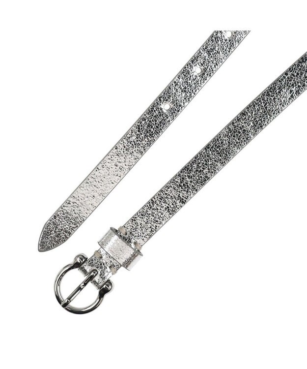 UNBILLION カカトゥ kakatoo / メタリックベルト シルバー