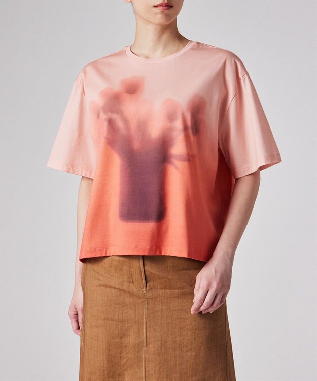 Paul Smith Hazy Morning 半袖Tシャツ コーラル