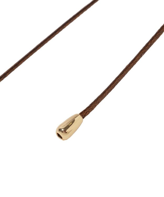 earth music&ecology ハートコードネックレス Brown