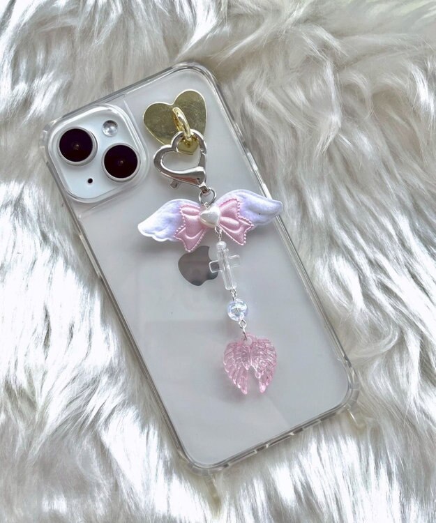 WEGO エンジェルビーズキーホルダー 柄3