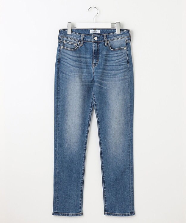 J.PRESS LADIES 【洗える】BASIC STRETCH DENIM スキニー パンツ ダルブルー系