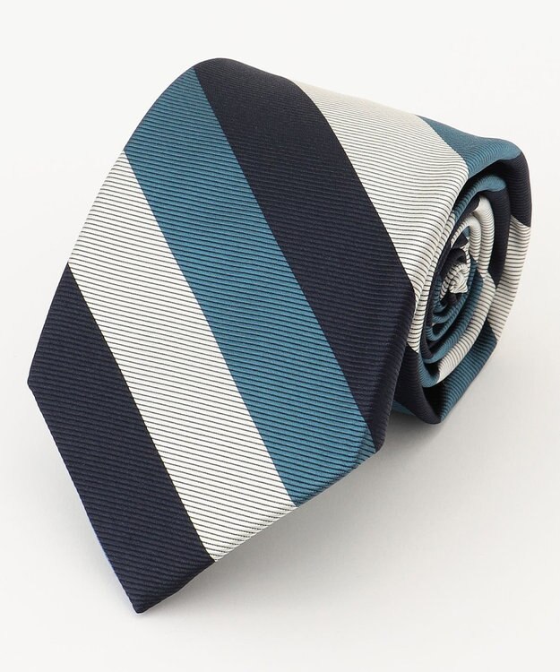 J.PRESS MEN 【JAPANESE TWILL&REPPE STRIPE COLLECTION】レジメンタルネクタイ ネイビー系2