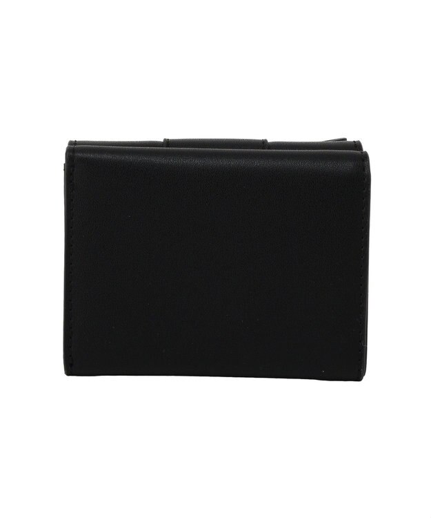 Maison de FLEUR ベルトリボンプチウォレット Black