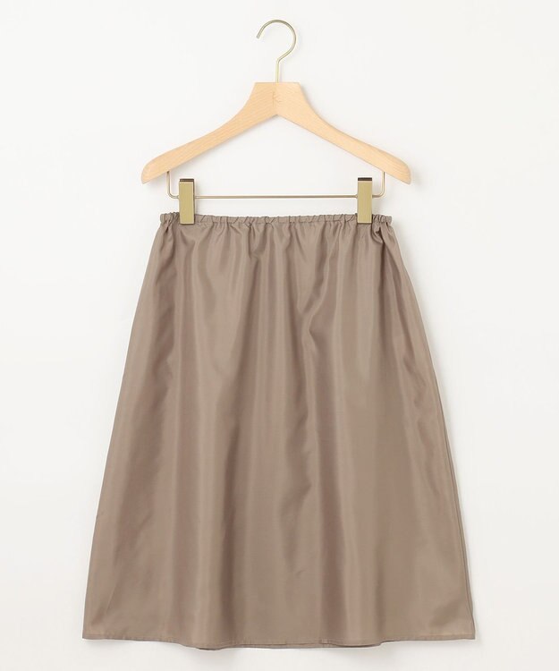 組曲 L シアーツイルチェック ワンピース ベージュ系3