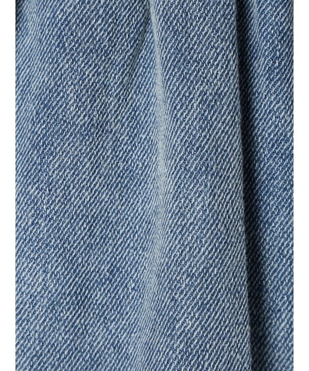 CRAFT STANDARD BOUTIQUE デニムギャザーヨークブラウス Sax