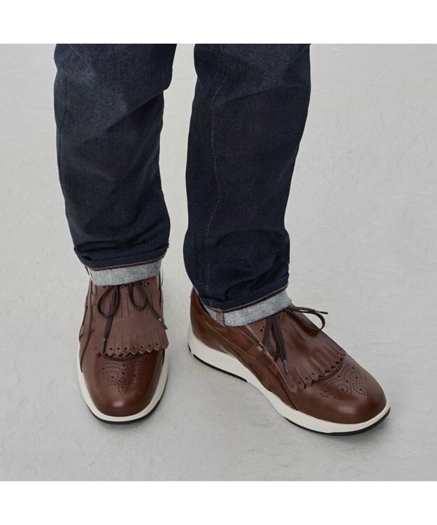 ASICS WALKING ランウォーク トラッド スニーカー LUX 3E コーヒー