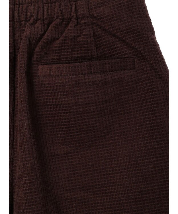 earth music&ecology ワッフルコーデュロイショートパンツ Brown