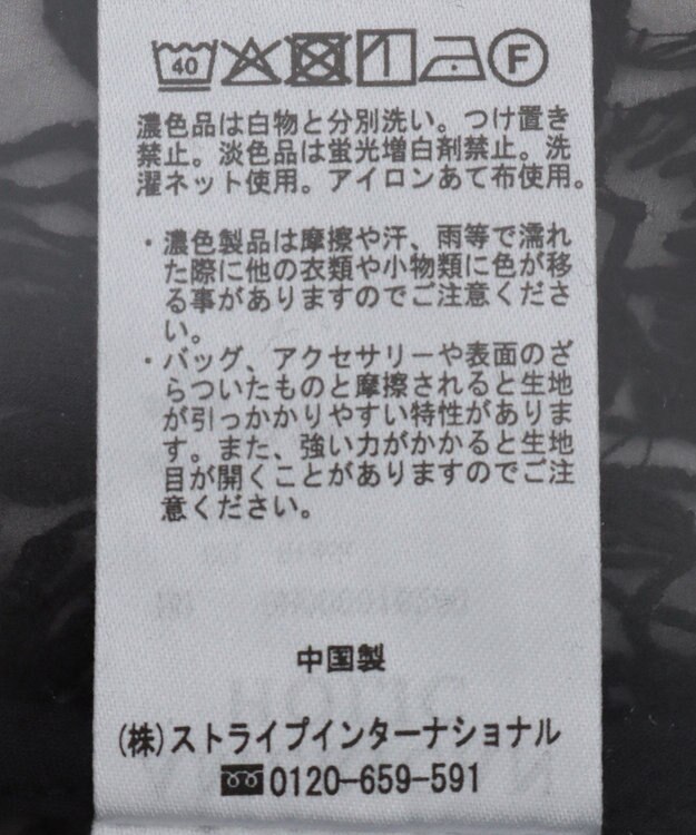 AMERICAN HOLIC 前後２WAYシアーレースブラウス Black