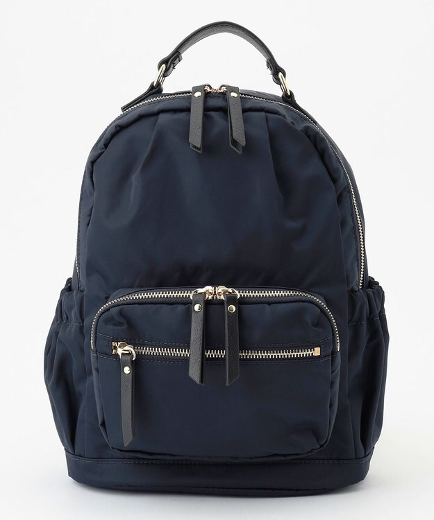 LA BAGAGERIE 【MONICA】13ポケットナイロンリュック　SMALL ネイビー