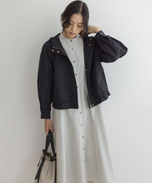 組曲 L コンパクトシャーティング ワンピース アイボリー系1