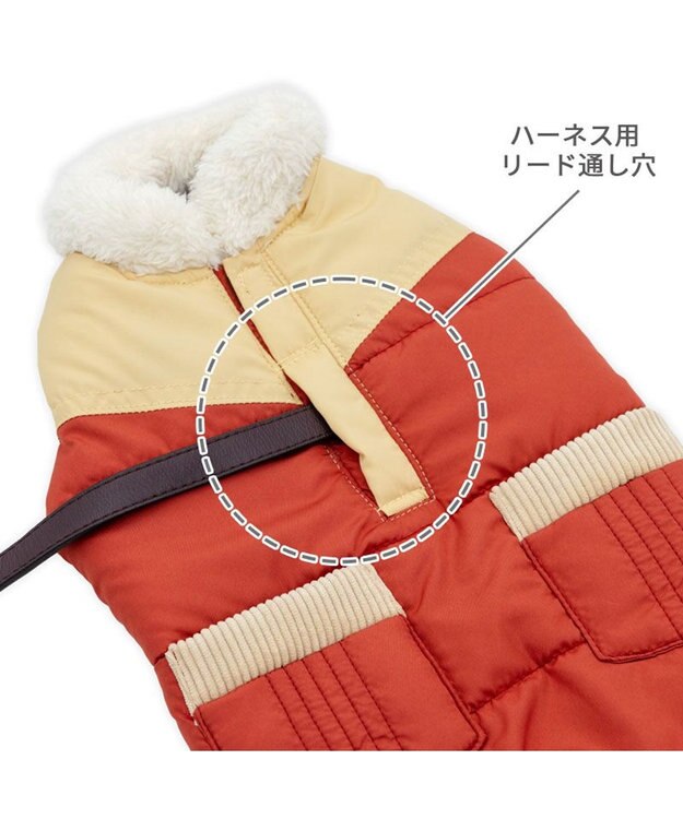 PET PARADISE ペットパラダイス 保温 エアベスト レッド 中型犬 大型犬 レッド