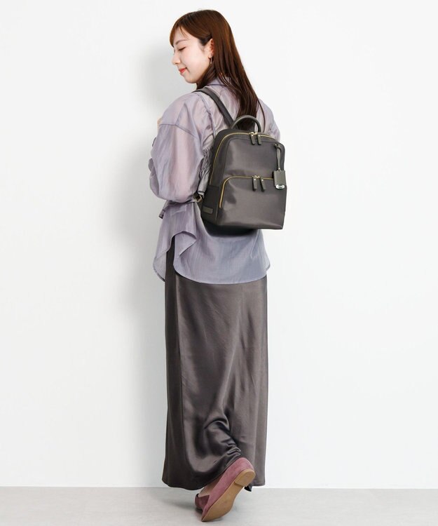 ACE BAGS & LUGGAGE Jewelna Rose フレイヤ・リュック エアリィ ミドル 16263 ジュエルナローズ ダークチャコール