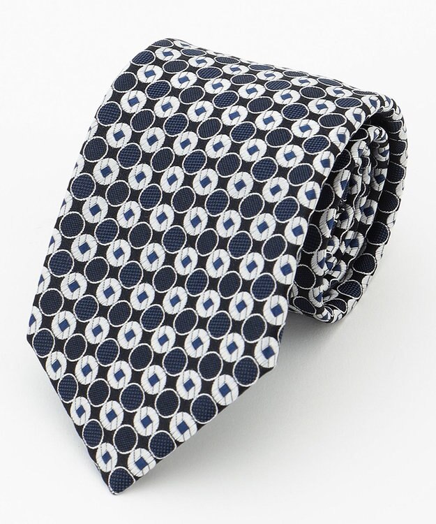 JOSEPH HOMME オセロドット　ネクタイ ブルー系7