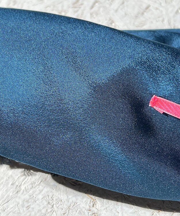 POLS ジャガード織 KIRAMEKI ヘアバンド ブルー