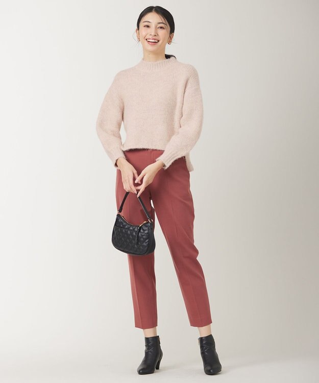 ANY SIS 【洗える】ファンシーヤーンラメ ニット アイボリー