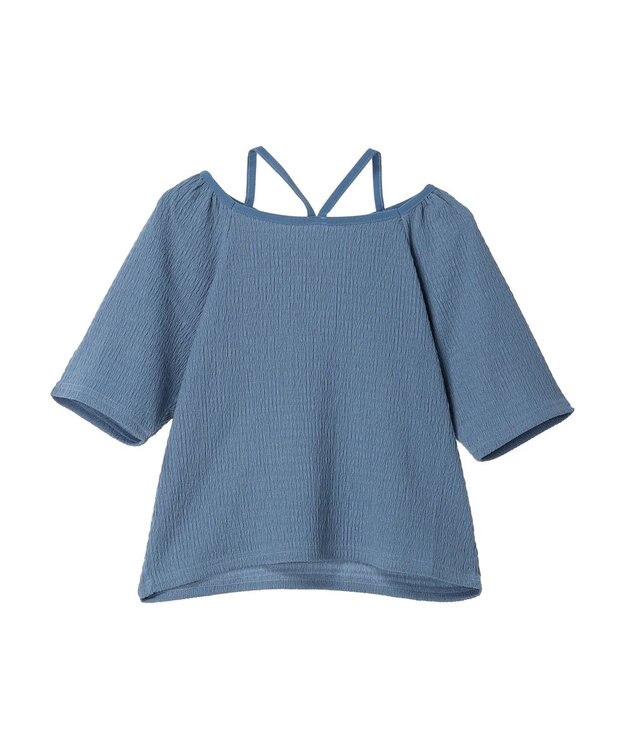 earth music&ecology ポコポコホルタープルオーバー Sax