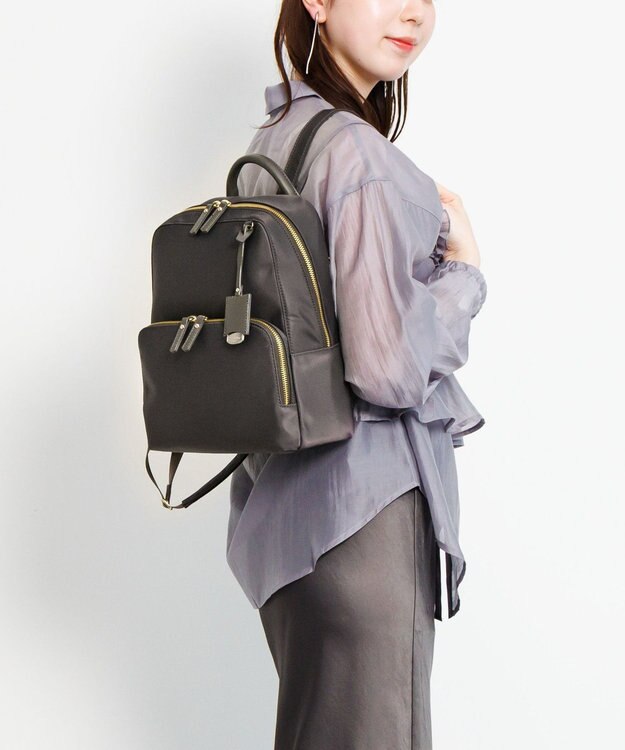 ACE BAGS & LUGGAGE Jewelna Rose フレイヤ・リュック エアリィ ミドル 16263 ジュエルナローズ ダークチャコール