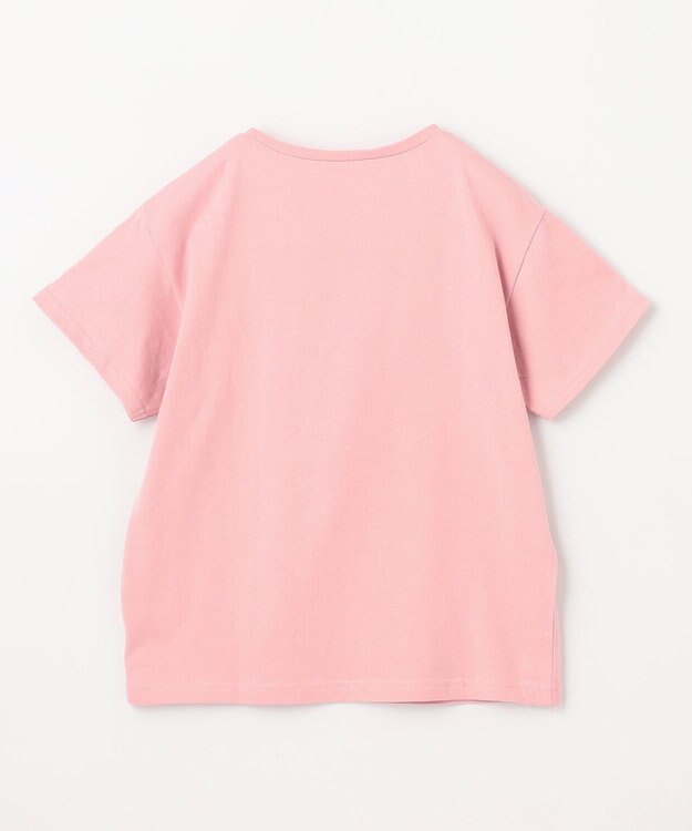 ANY KIDS 接触冷感 ミラクルプリント Tシャツ ピンク×かき氷