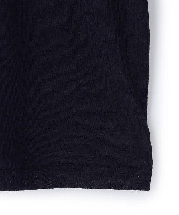 BEIGE， 【洗える】SORE / コットンシアークルーネックカットソー Navy