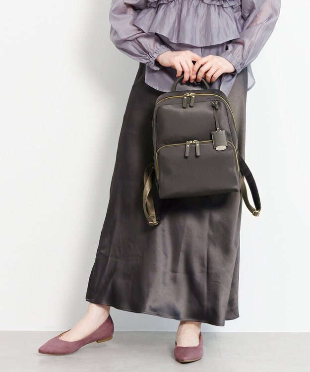 ACE BAGS & LUGGAGE Jewelna Rose フレイヤ・リュック エアリィ ミドル 16263 ジュエルナローズ ダークチャコール
