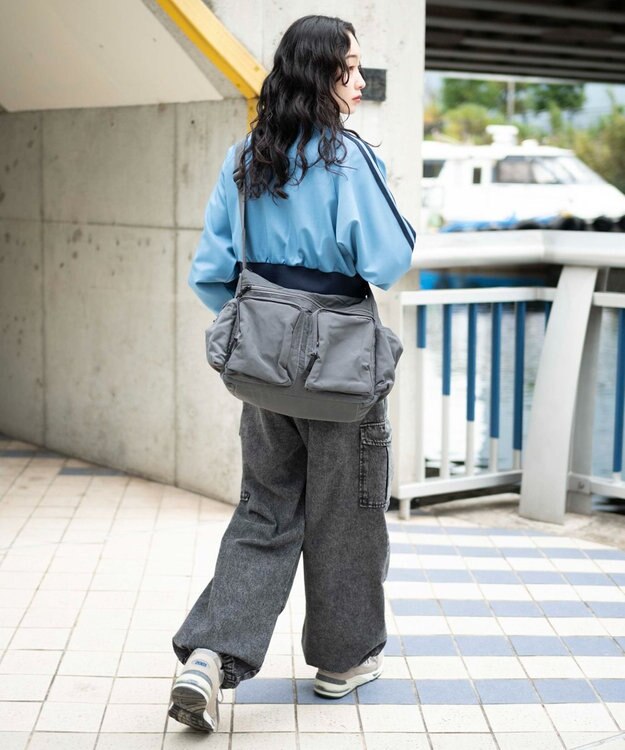 WEGO 立体ポケットショルダー グレー