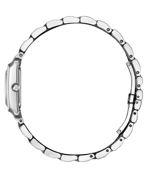 CITIZEN 【タイムレスでエレガントなスクエアモデル】シチズン エル 光発電エコ・ドライブ SQUARE Collection シルバー