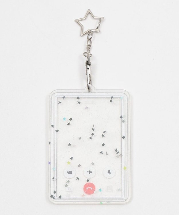 WEGO 【推し活＆痛バ】クリアカードホルダーキーホルダー 柄1