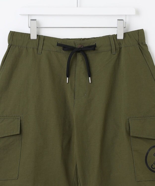 PW CIRCULUS 【MEN】【洗える】カーゴ ショートパンツ カーキ系