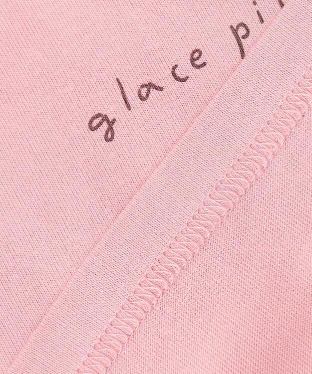 ANY KIDS 接触冷感 ミラクルプリント Tシャツ ピンク×かき氷