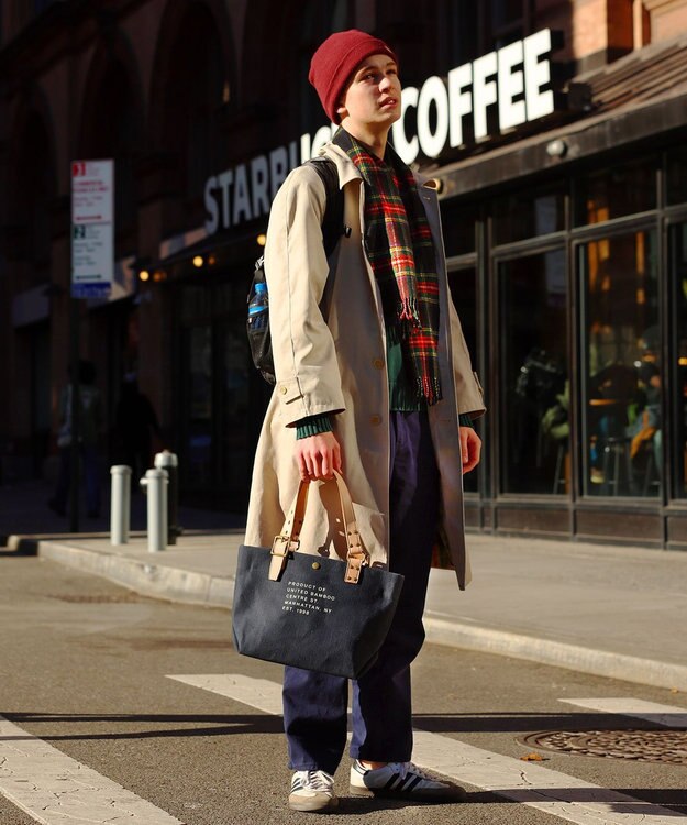 united bamboo 【NAVYS 10月号掲載】UB ベーシックバッグ(ミニ) ネイビー