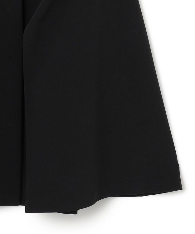 ICB 【洗える・ブラックフォーマル】 TaPeダブルクロス ケープコート ブラック系