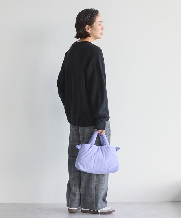 AMERICAN HOLIC バイパチモックネックニットプルオーバー Black