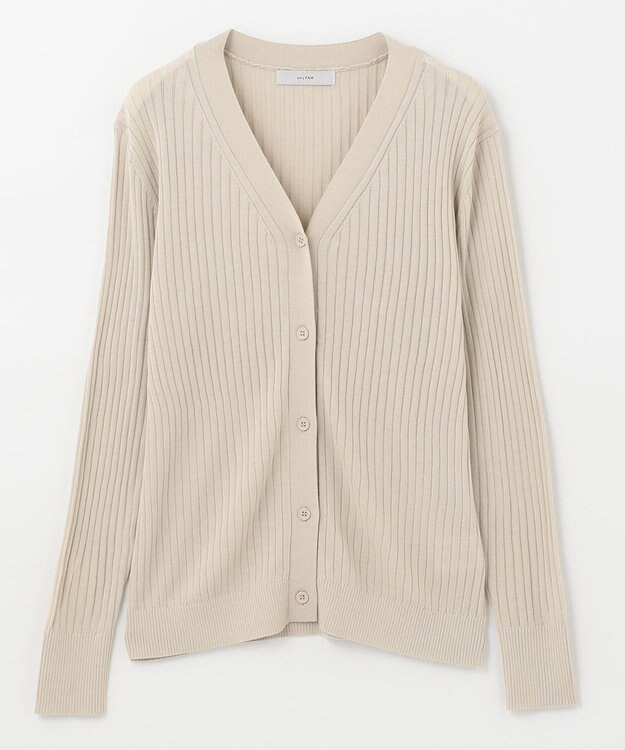 ANY 【UVケア】ミドルレングス カーディガン サンドベージュ