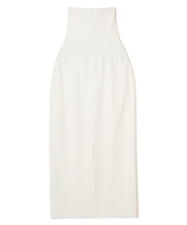 BEIGE， LAURA / ドライタッチ ストレッチニットスカート Ecru