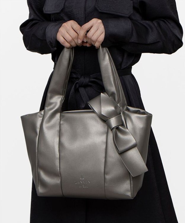 LANVIN en Bleu フリディティ ハンドバッグ（大） ブロンズ