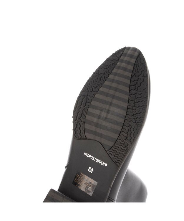 ing <ing>【レイン対応】【防滑・防水・防寒】ベルトデザインショートブーツ ブラック