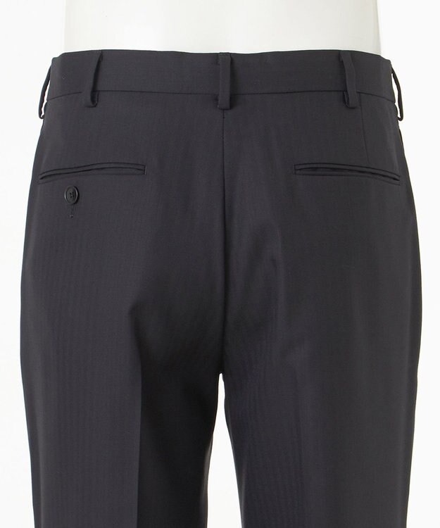 J.PRESS MEN 【ESSENTIAL CLOTHING】シャドーヘリンボン スーツ ネイビー系1