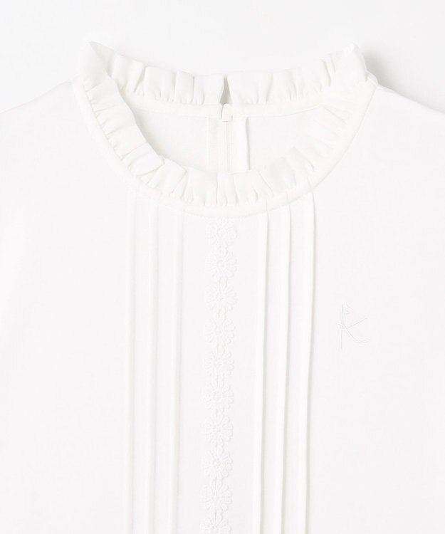 組曲 KIDS 【150-170㎝】 チェックワンピース＆T/Rジャケットセット サックスブルー