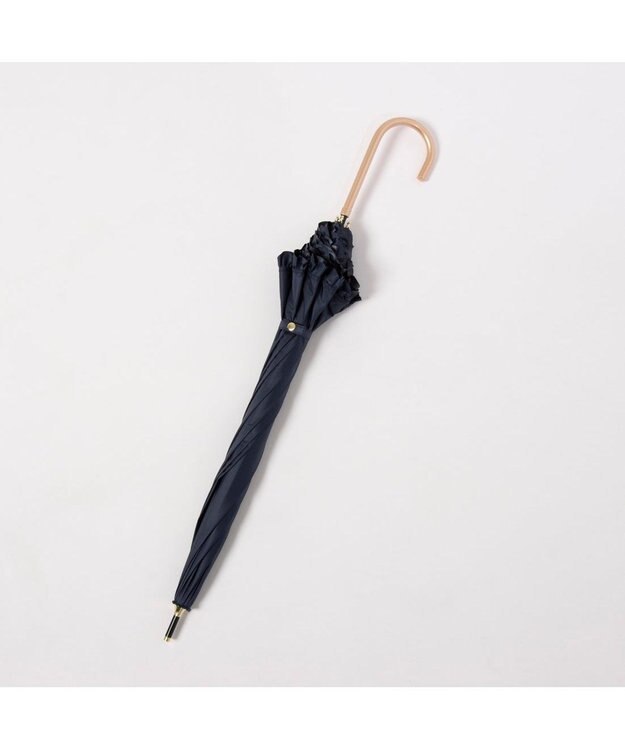 UNBILLION カシュネ cachenez / PUヒートカットフリルバルーンショートパラソル ネイビー
