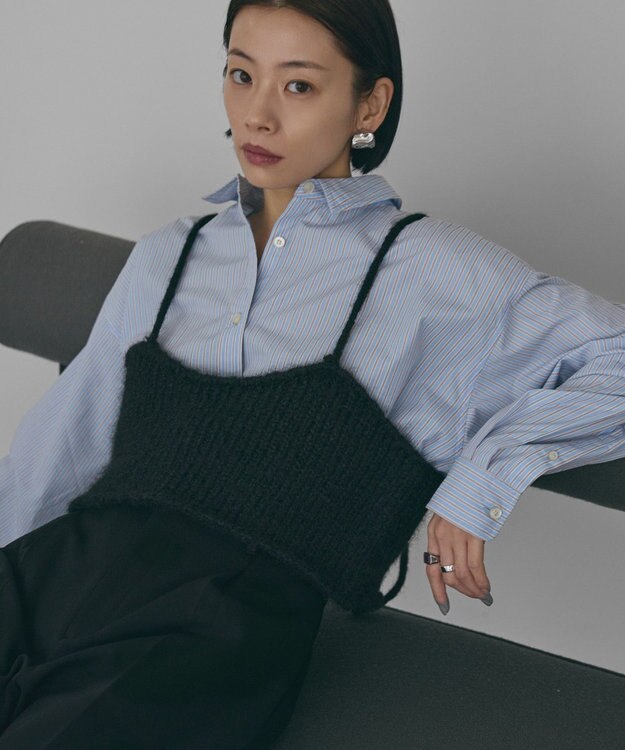 AMERICAN HOLIC ニットビスチェ Black