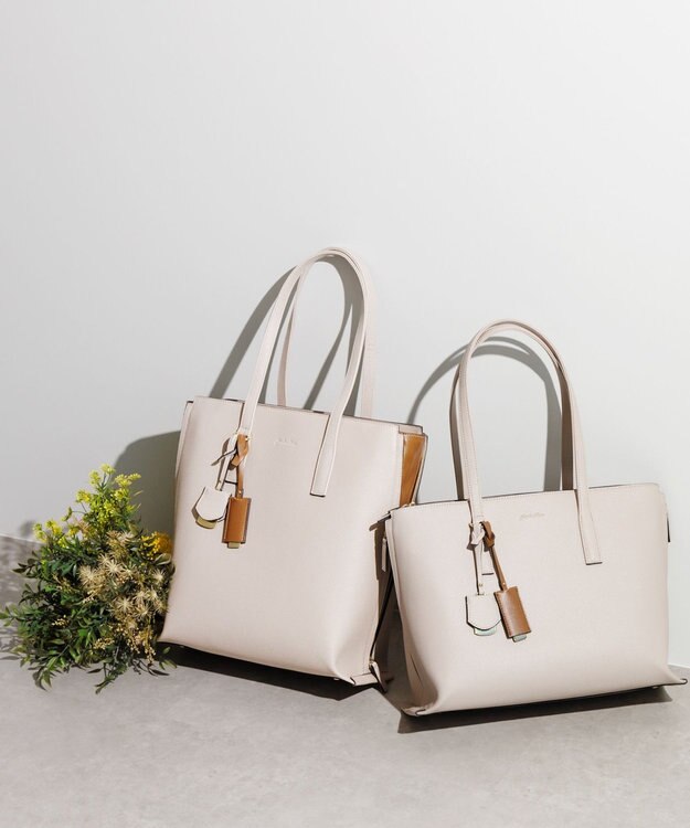 ACE BAGS & LUGGAGE Jewelna Rose OLバッグ・セレム  縦型トートバッグ A4サイズ 16190 ジュエルナローズ cs オフホワイト