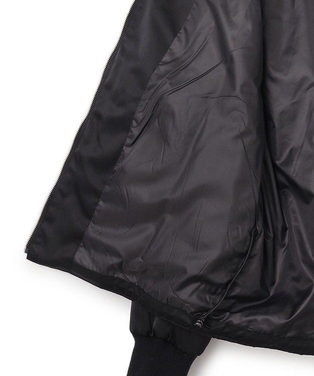 ICB 【WEB限定】 ナイロンラスターサテン MA-1 ブラック系